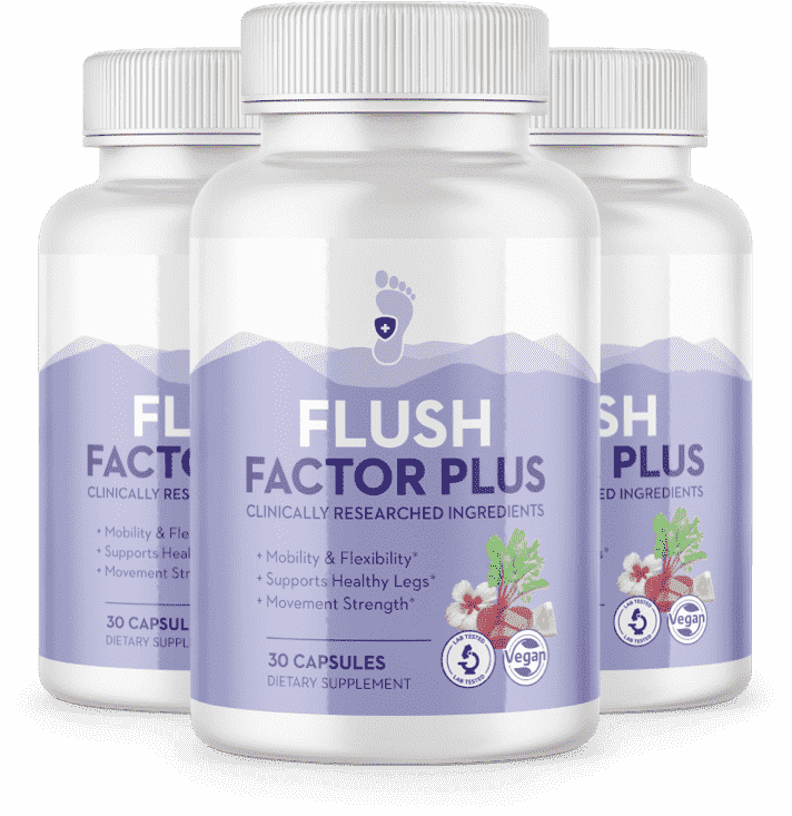 Flush Factor Plus 3 Bottles