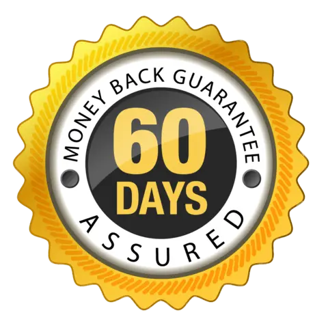 Flush Factor Plus 60-Day Money Back Guarantee